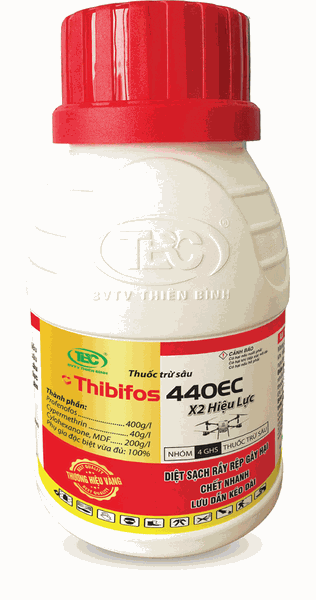 Thuốc trừ sâu THIBIFOS 440EC đặc trị rầy xanh sầu riêng của Thiên Bình
