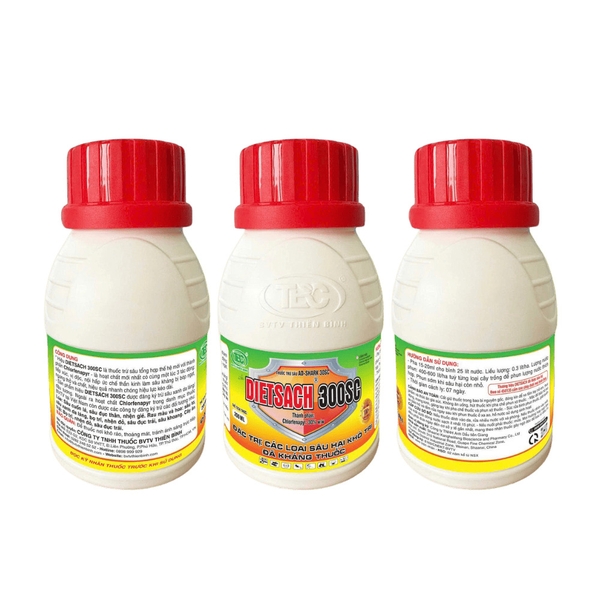 DIETSACH 300SC trị sâu cuốn lá, thuốc sâu DIETSACH 200ml, thuốc BVTV Thiên Bình