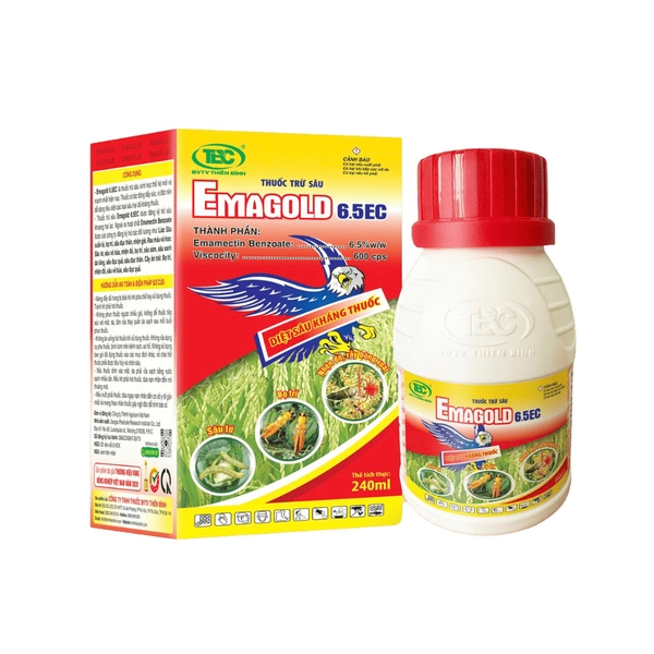 Thuốc trừ sâu sinh học Emagold 6.5EC