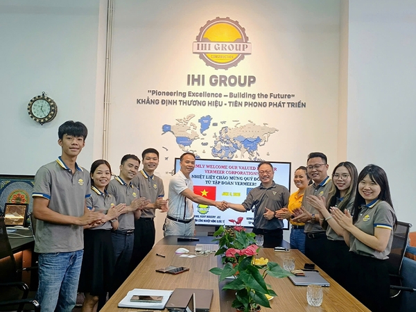 CHÀO ĐÓN TẬP ĐOÀN VERMEER – ĐỐI TÁC CHIẾN LƯỢC TOÀN CẦU CỦA IHI GROUP!
