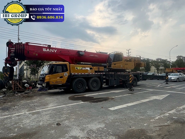 Xe Cẩu Bánh Lốp SANY 800T6 - Đời 2019 - Nhập Khẩu Trung Quốc