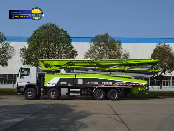 XE BƠM BÊ TÔNG ZOOMLION 63 MÉT