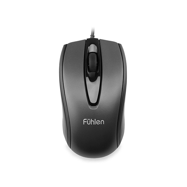 Chuột Fuhlen L102 Màu Đen- Có dây [Chính hãng]