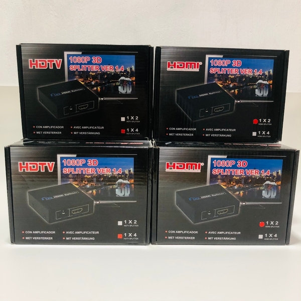 Bộ chuyển đổi 1 HDMI thành 2- Bộ chia cổng HDMI SPlitter 1x2