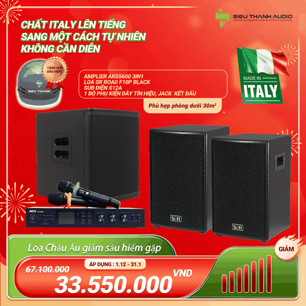 COMBO ITALY 1 CHẤT ITALY LÊN TIẾNG SANG MỘT CÁCH TỰ NHIÊN KHÔNG CẦN DIỄN