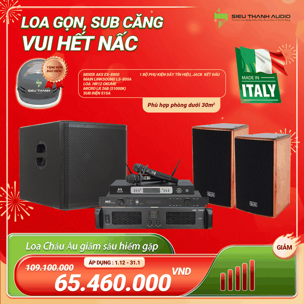 COMBO ITALY 13 LOA GỌN SUB CĂNG VUI HẾT NẤC