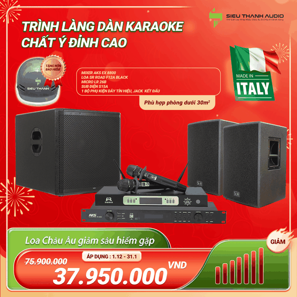 COMBO ITALY 3 TRÌNH LÀNG DÀN KARAOKE Ý ĐỈNH CAO