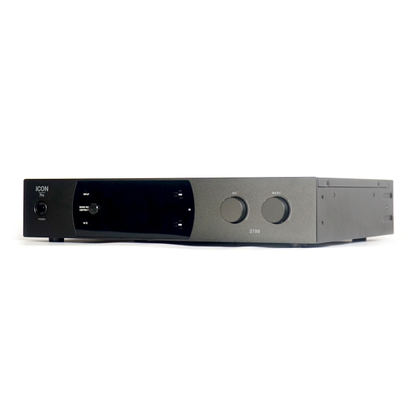 Đẩy liền Vang kèm Microphone iCON Pro 3in1/ Model 3500 - 2- Channel 550W Power Amplifier, 20Hz-20kHz/ THD <0.04%/ SNR≥92dB/ AC 180 -240V/ Power Consumption 1500W