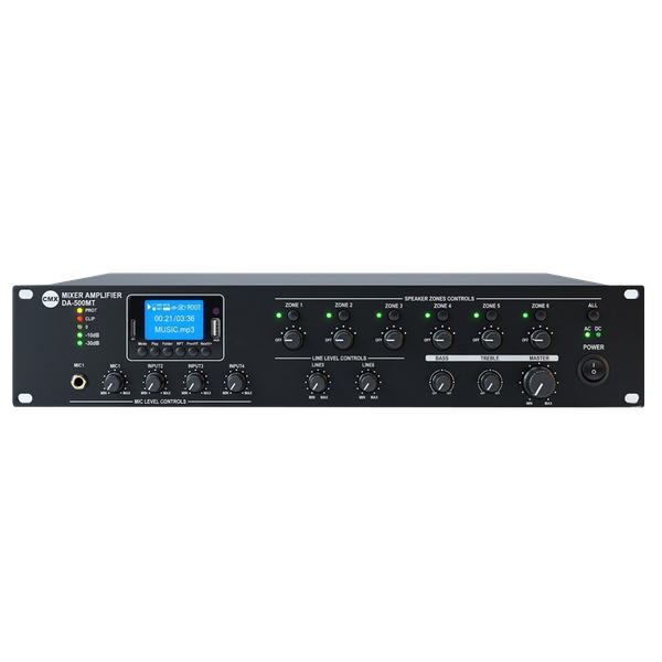 Bộ trộn kèm công suất 6 zone 500W CMX Model: DA-500MT