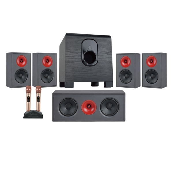 Dàn xem phim, nghe nhạc tích hợp karaoke 5.1 Partyhouse AVK-105F-205C-AVK-1005B