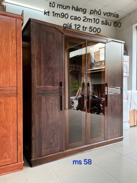 Tủ Mun hàng phủ vơnia MS58