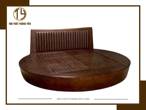 Giường gỗ sồi nga MS101