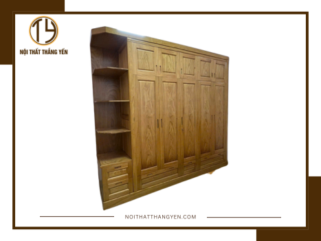 Tủ gỗ hương xám MS105