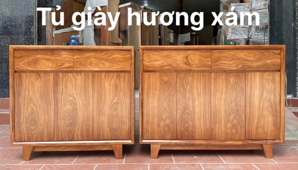 Tủ giày hương xám