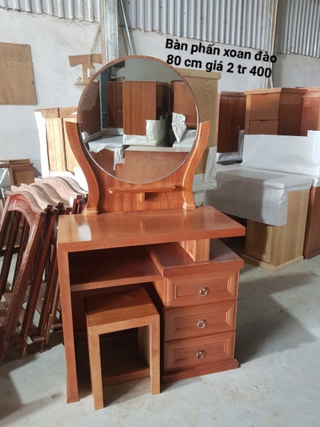 BÀN PHẤN XOAN ĐÀO 80 CM MS 321