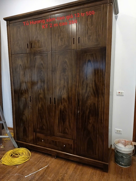 TỦ HƯƠNG XÁM 2M CAO 260 MS 326