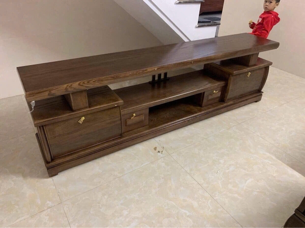 Kệ ti vi gỗ sồi KT 2M2 Ms 385