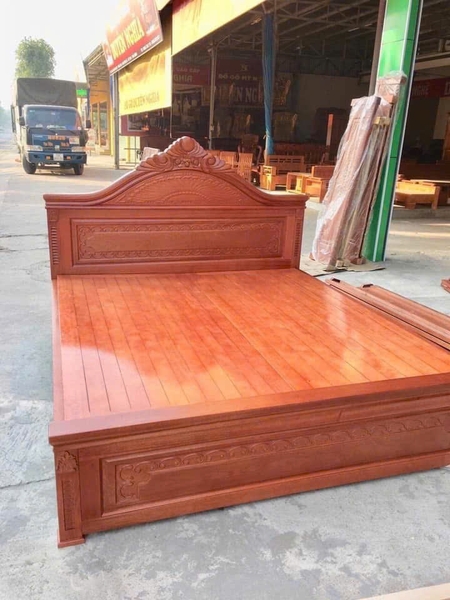 Giường xoan đào thịt MS156
