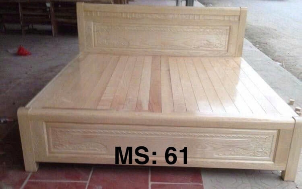 Giường gỗ sồi phản quế MS61