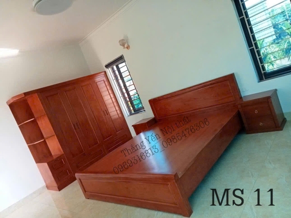 Combo gỗ hương đá phủ vơ nia MS11