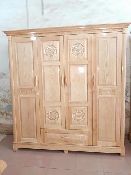 Tủ gỗ sồi MS148