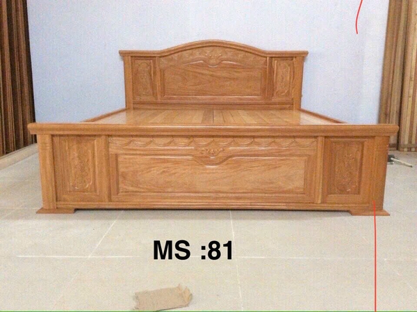 Giường gỗ Đinh Hương MS81