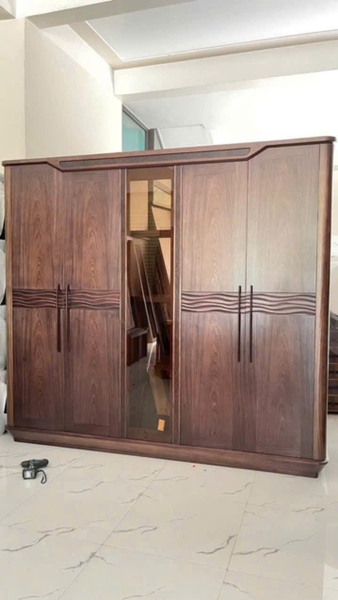 Tủ gỗ vơ nia óc chó MS143