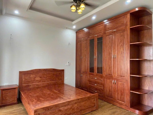 Combo phòng ngủ gỗ hương đá MS139