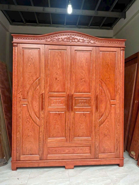 Tủ 4 cánh cong MS123