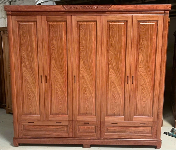 Tủ gỗ 5 cánh MS108