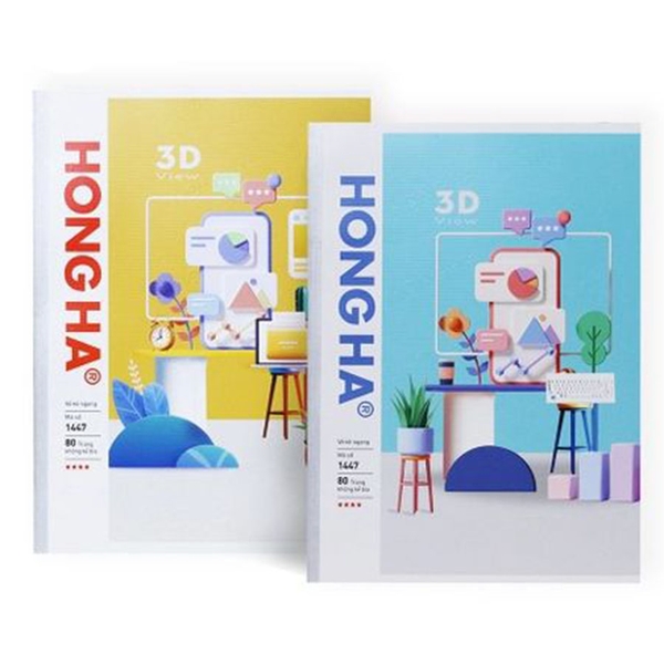 Lốc Vở Kẻ Ngang Hồng Hà 1447 80Tr (Mua 5 Tặng 1)