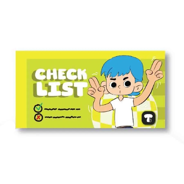 Sổ Xé Gáy Tube Check List TB0182