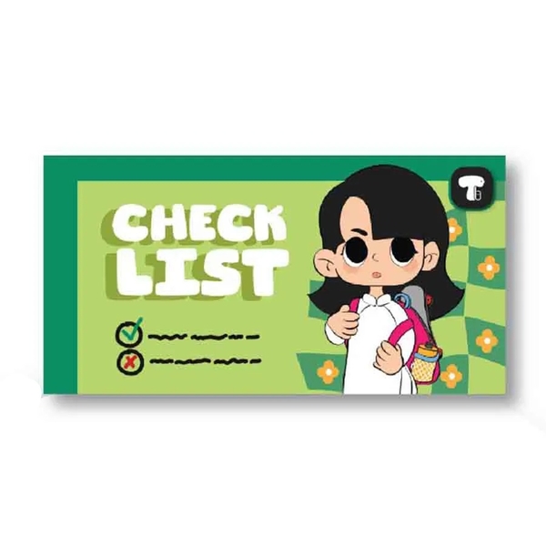 Sổ Xé Gáy Tube Check List TB0183