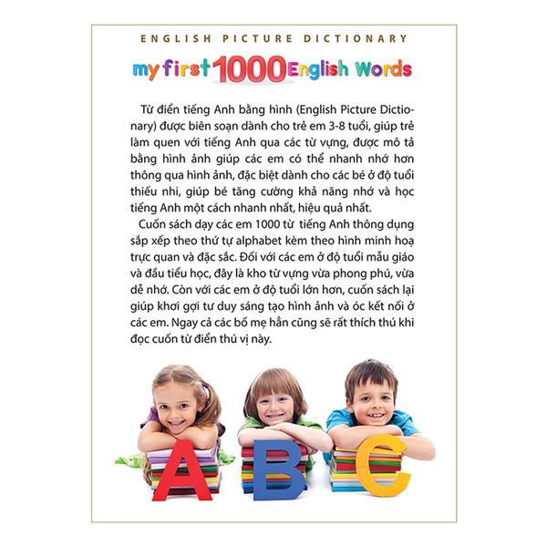 My First 1000 English Words - 1000 Từ Tiếng Anh Đầu Tiên Cho Bé