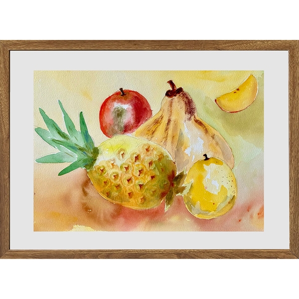 Tranh Màu Nước - Mùa Quả Chín - ADC150