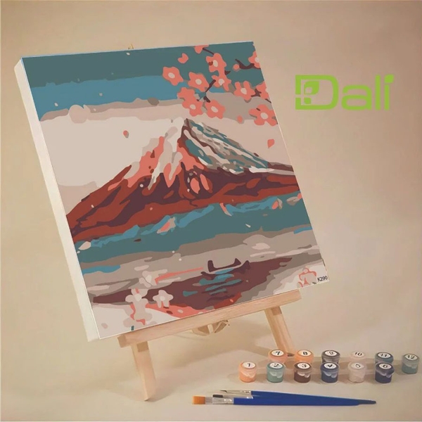 Tranh Sơn Dầu Tự Tô Số Hóa Dali Cho Trẻ K290