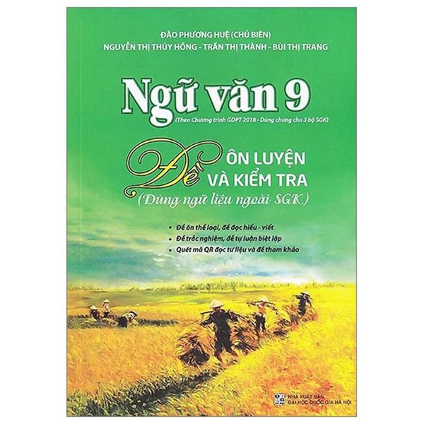 Ngữ Văn 9 - Đề Ôn Luyện Và Kiểm Tra Dùng Ngữ Liệu Ngoài SGK