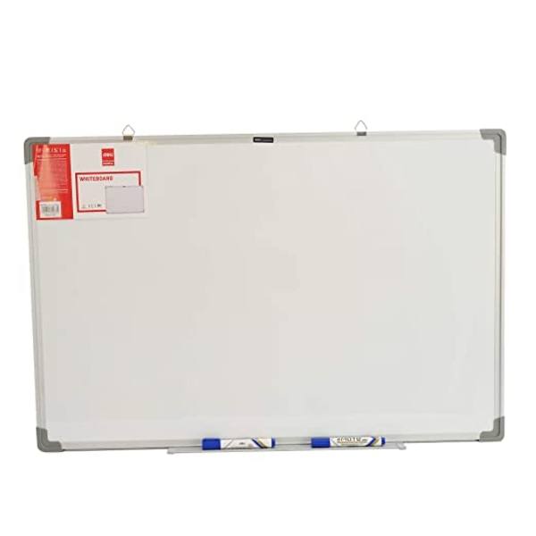 Bảng Từ Trắng Viết Bút Lông Deli EV30-VN 600x1000 mm