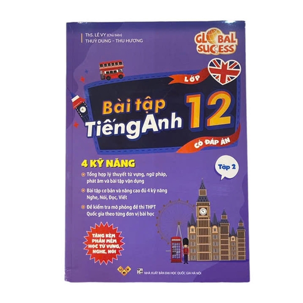 Bài Tập Tiếng Anh Lớp 12 Tập 2 - Có Đáp Án (Global Success)