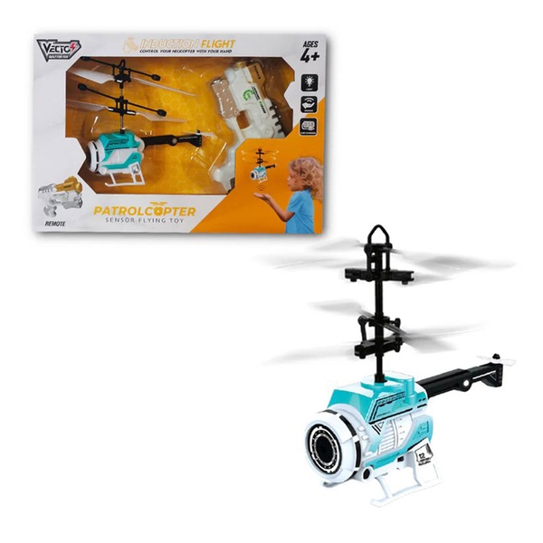 Đồ Chơi Trực Thăng Tuần Tra Cảm Biến Màu Xanh VT2350E/BL