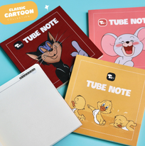 Sổ Tay Vuông Tube Classic Cartoon TB0001