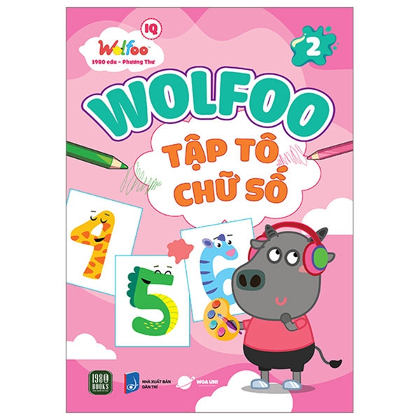 Wolfoo Tập Tô Chữ Số 2