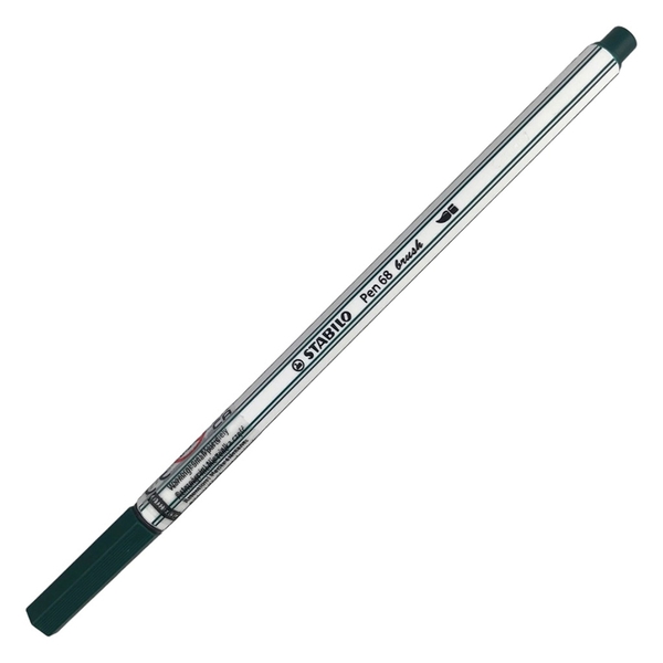Bút Lông Stabilo Brush Xanh Ngọc PN68BR-53 1.4 mm