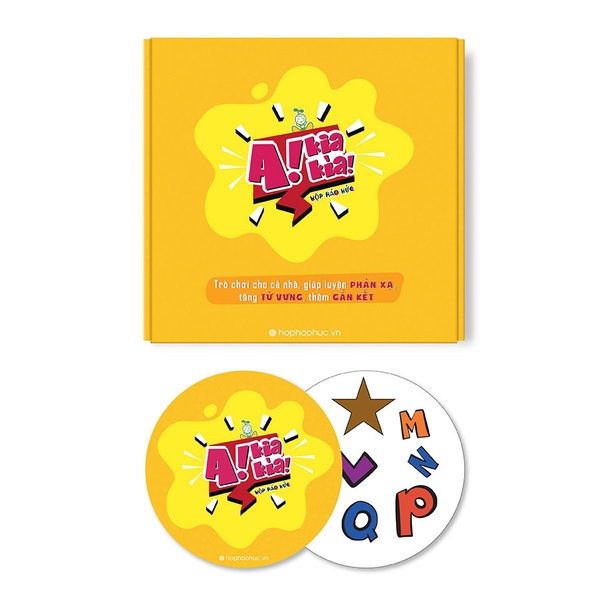 Trò Chơi A! Kia Kìa - Chữ Cái, Hình Khối 6 - 10 Tuổi