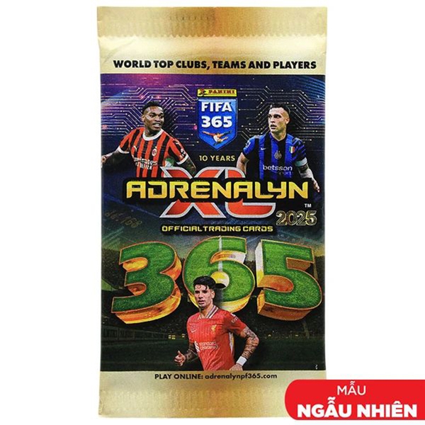 Gói Thẻ Hình Fifa 365 2025 Adrenalyn