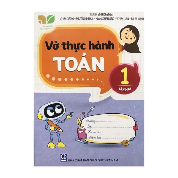 Vở Thực Hành Toán Lớp 1 Tập 2 (Kết Nối Tri Thức Với Cuộc Sống)