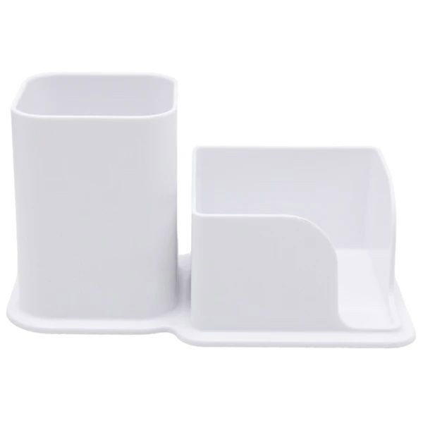 Ống Cắm Bút Khay Giấy Note Thiên Long Màu Trắng PS-003