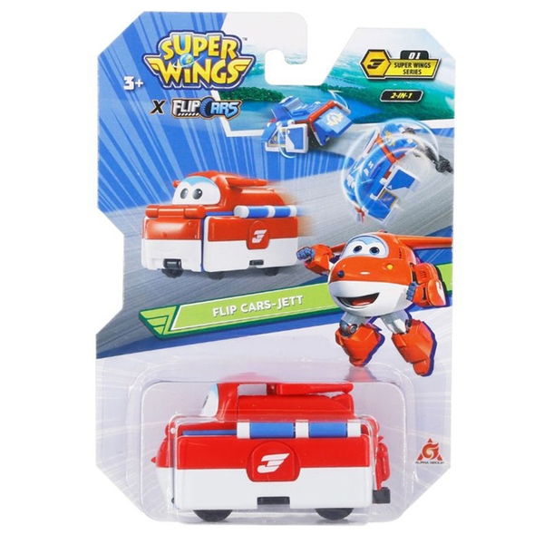 Mô Hình Xe Jett Tia Chớp Biến Hình Tàu Bay - Super Wings EU636301