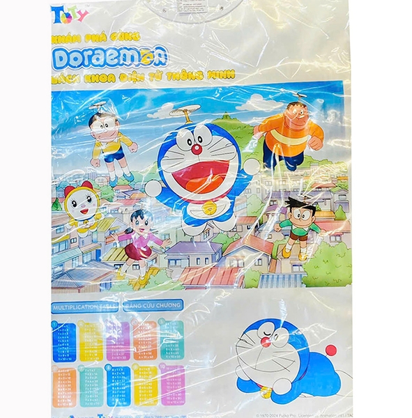 Đồ Chơi Bách Khoa Điện Tử Thông Minh - Chữ Cái Tiếng Việt Và Số - Cùng Khám Phá Với Doraemon - LT21