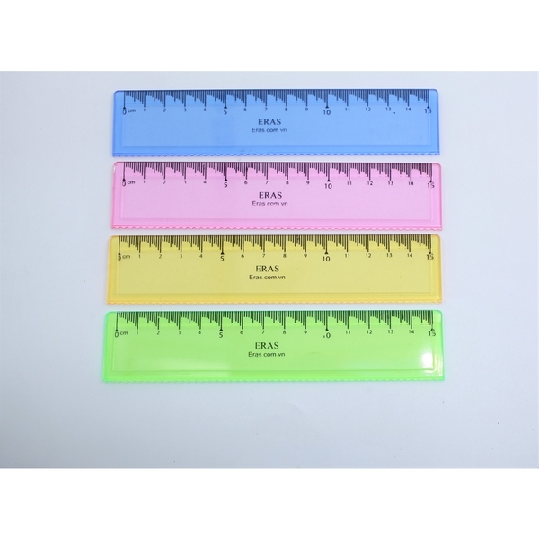 Thước Kẻ Màu Eras 15cm E906